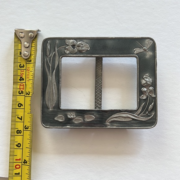 Enamel pewter mini picture frame - Picture 8 of 10